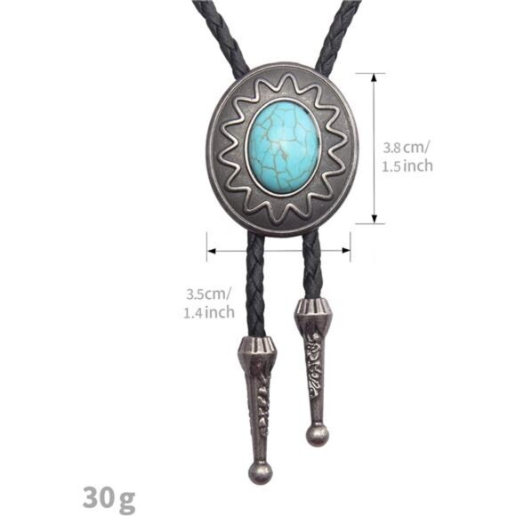 Native American Bolo Tie 021 - Picture 6 of 7